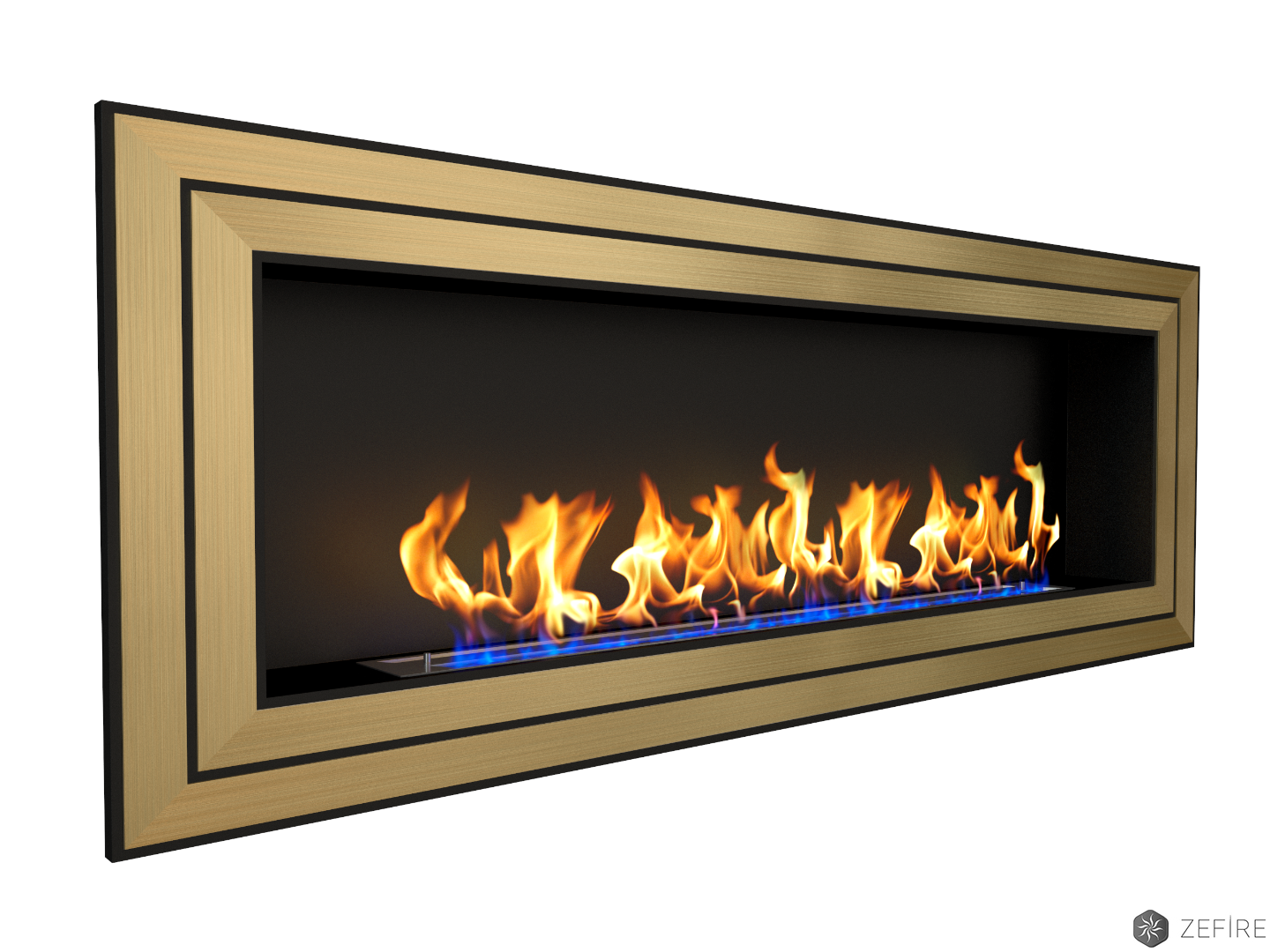 Биокамин Zefire Sirius 1800 Латунь