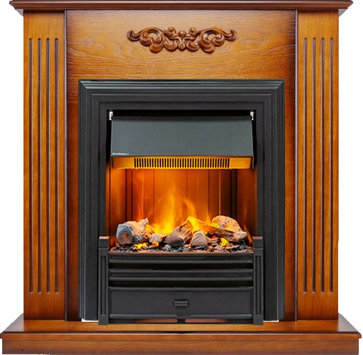 Каминокомплект Dimplex Lumsden - Дуб антик с очагом Brookline Black
