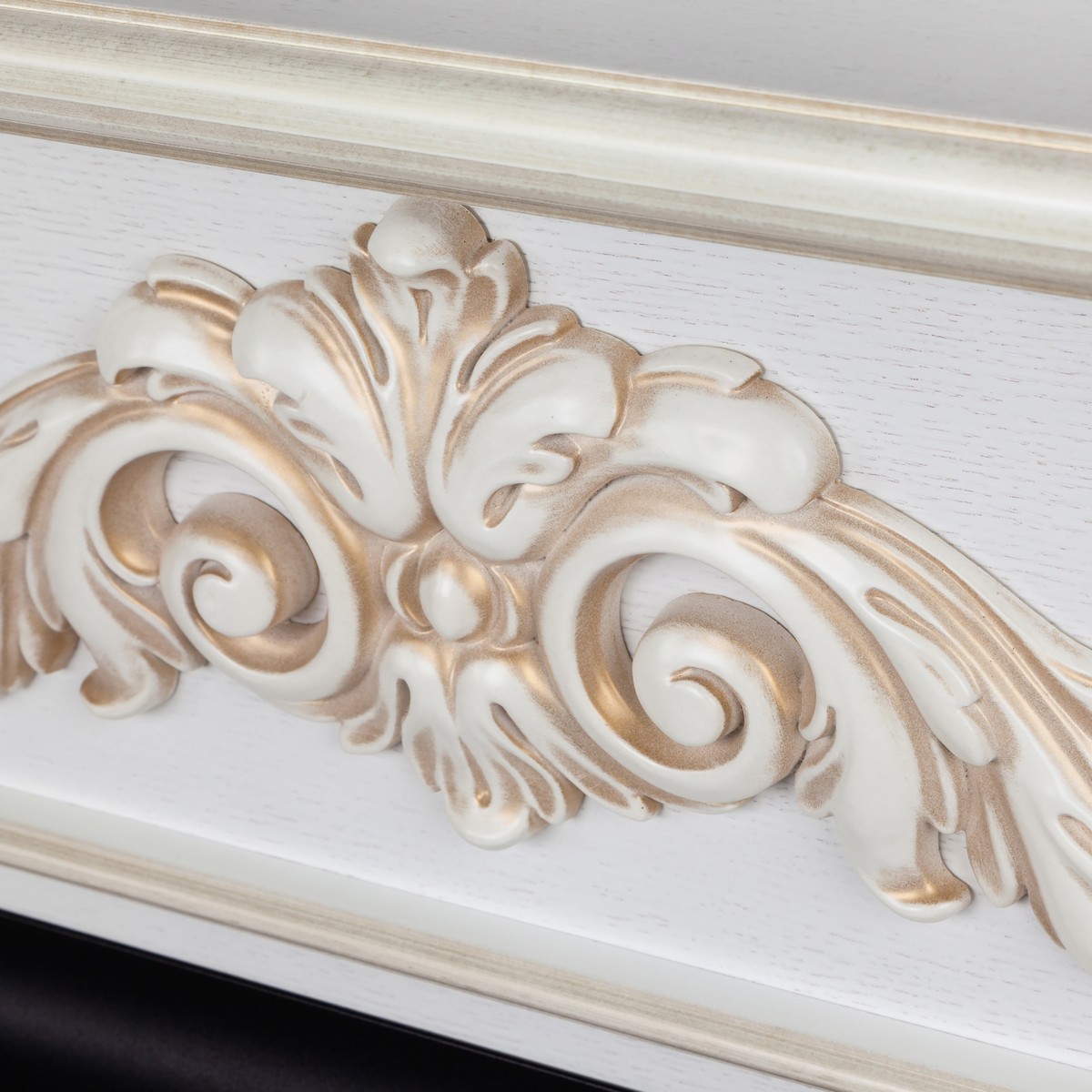 Электрокамин RealFlame  Anita Corner WT с очагом Fobos Lux Brass