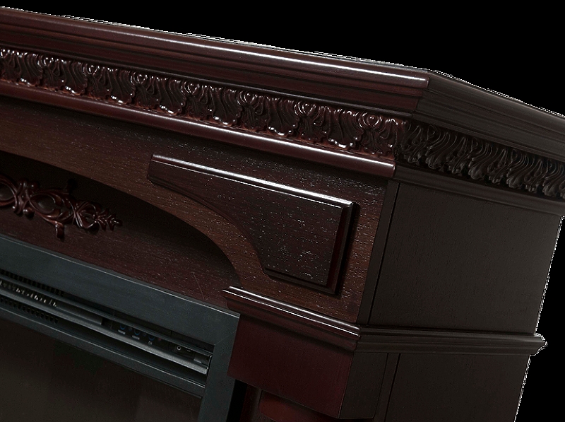 Портал Firelight Perfetto R 30 шпон темный дуб