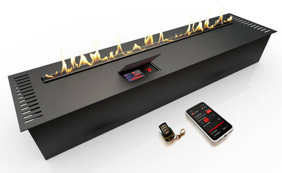 Автоматический биокамин ZeFire М 1200 с ДУ