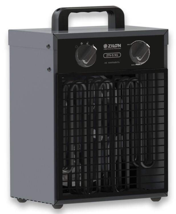 Тепловые пушки Zilon серии Богатырь ЭКО ZTV N1 ZTV-5 N1