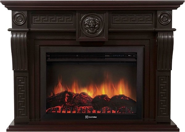 Каминокомплект Electrolux Vittoriano 30 с очагом EFP/P-3020LS темный дуб