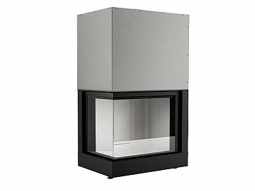 Каминная дровяная топка MCZ Forma 75 dx угловое стекло левое