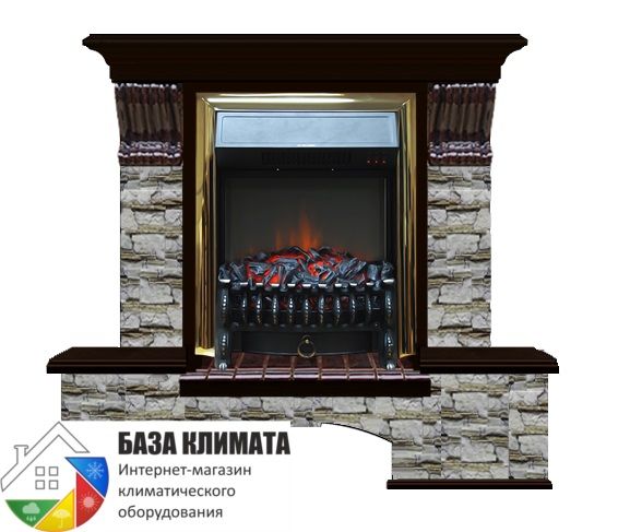 Каминокомплект RealFlame Glenrich Бостон К  Алтай (Fobos)