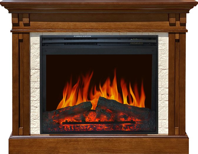 Каминокомплект Royal Flame  Cambridge - Темный дуб с очагом Jupiter FX New