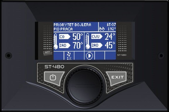 Твердотопливный котел Белкомiн TIS EKO 55