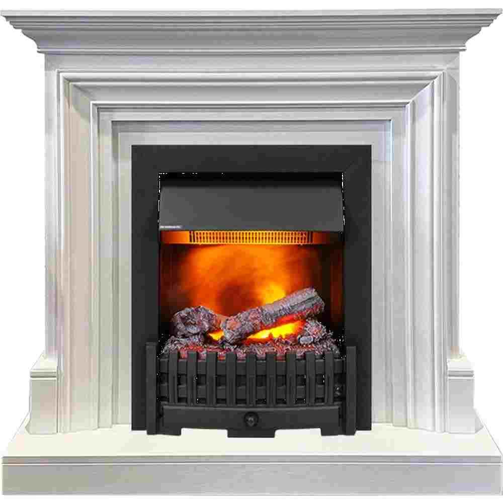 Каминокомплект Dimplex Bradford - Белый с очагом Danville Black FB2