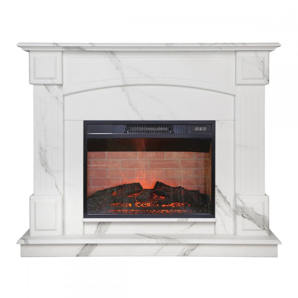 Электрокамин RealFlame Carolina 24/25,5 WT-F512 с очагом Irvine 24