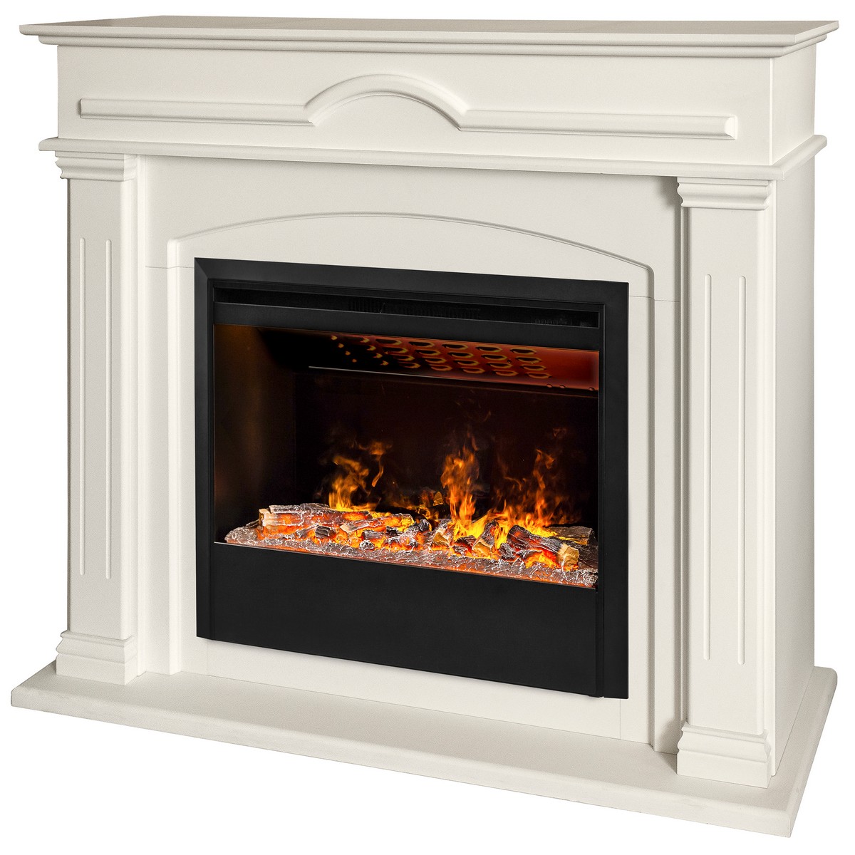 Электрокамин RealFlame Mirra 26 WT с очагом 3D Helios 26 SBG