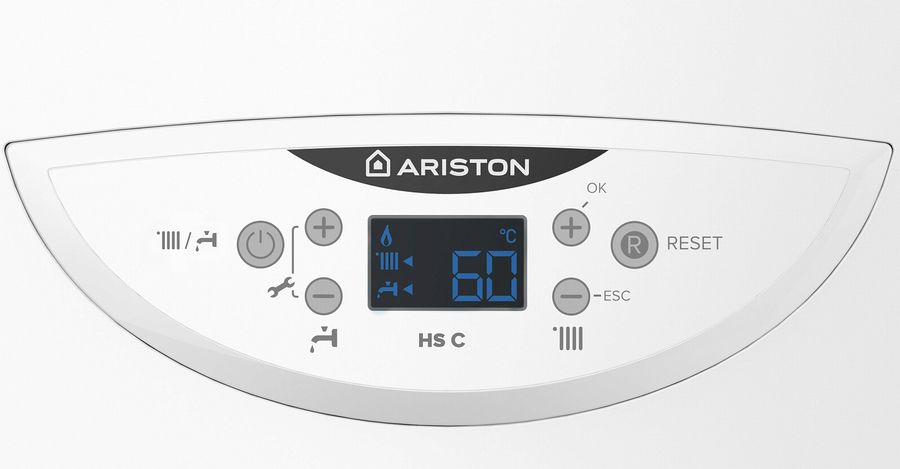 Настенный газовый котел Ariston HS C 15 FF NG