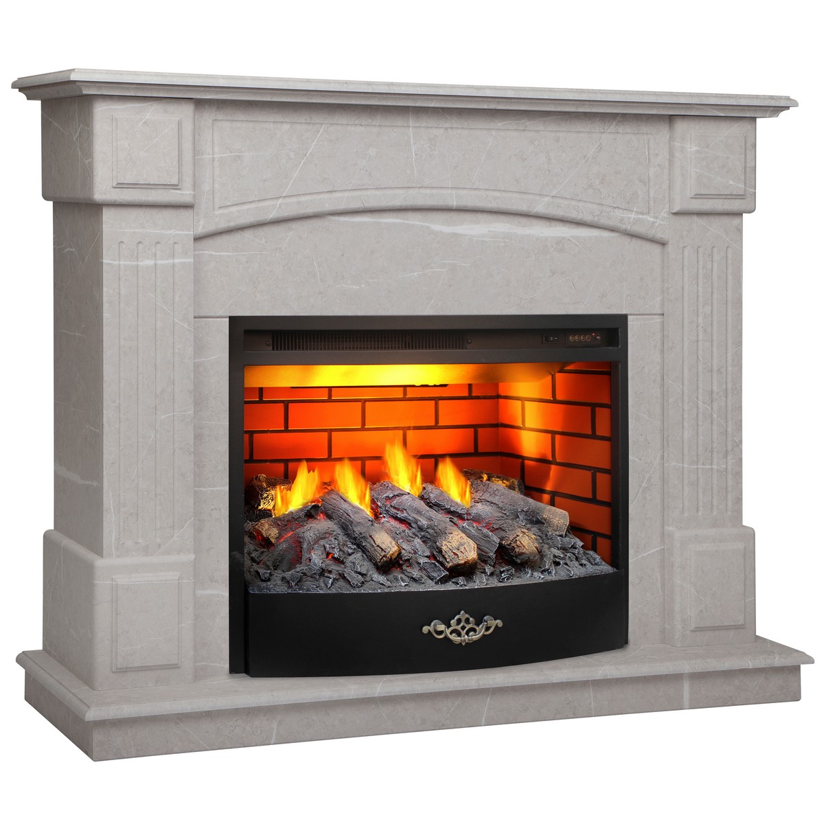 Электрокамин RealFlame  Carolina 24/25,5 WT-F714 с очагом 3D Firestar 25,5