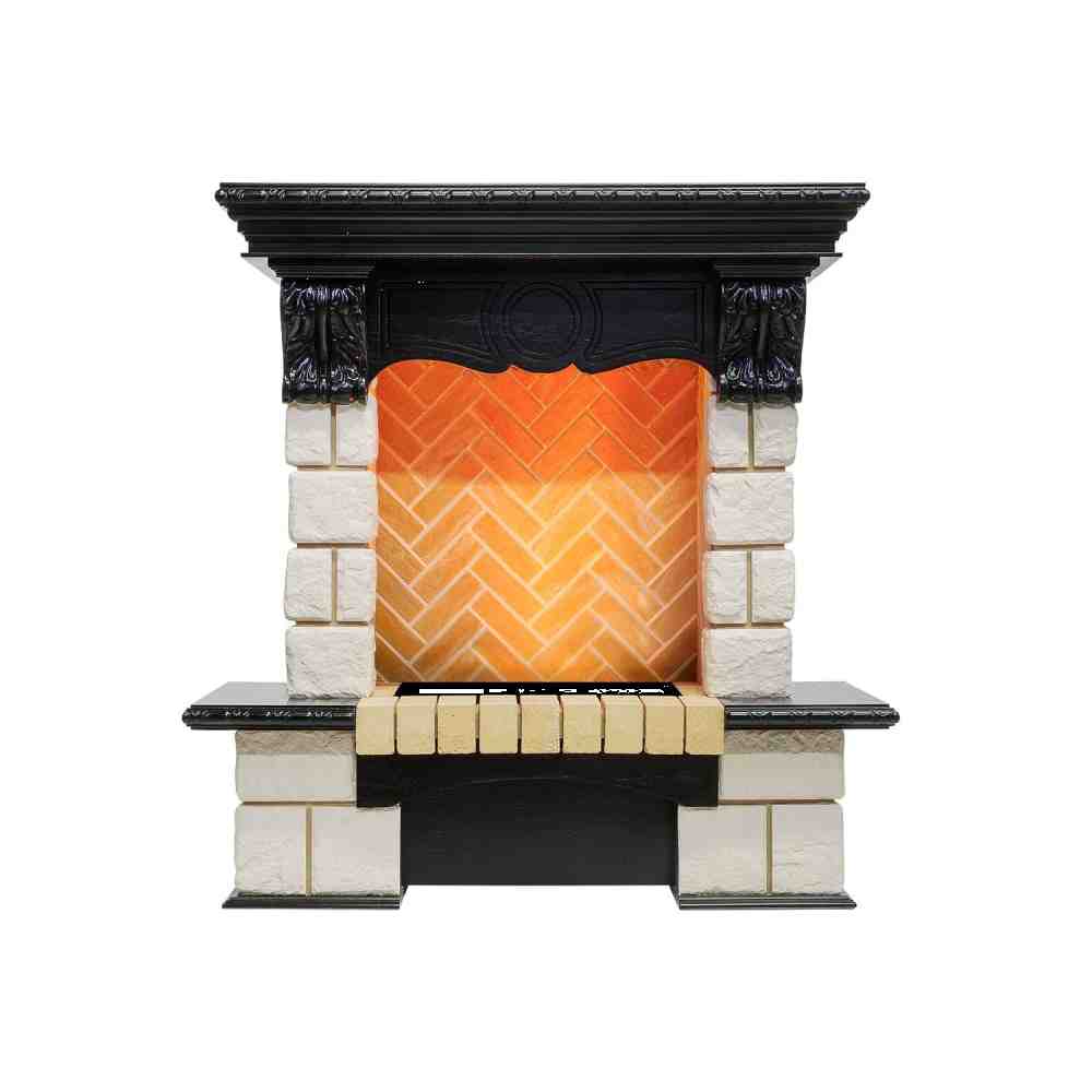 Каминокомплект Dimplex Pierre Luxe - Венге / Шампань (Высота 975мм) с очагом Cassette 400 NH