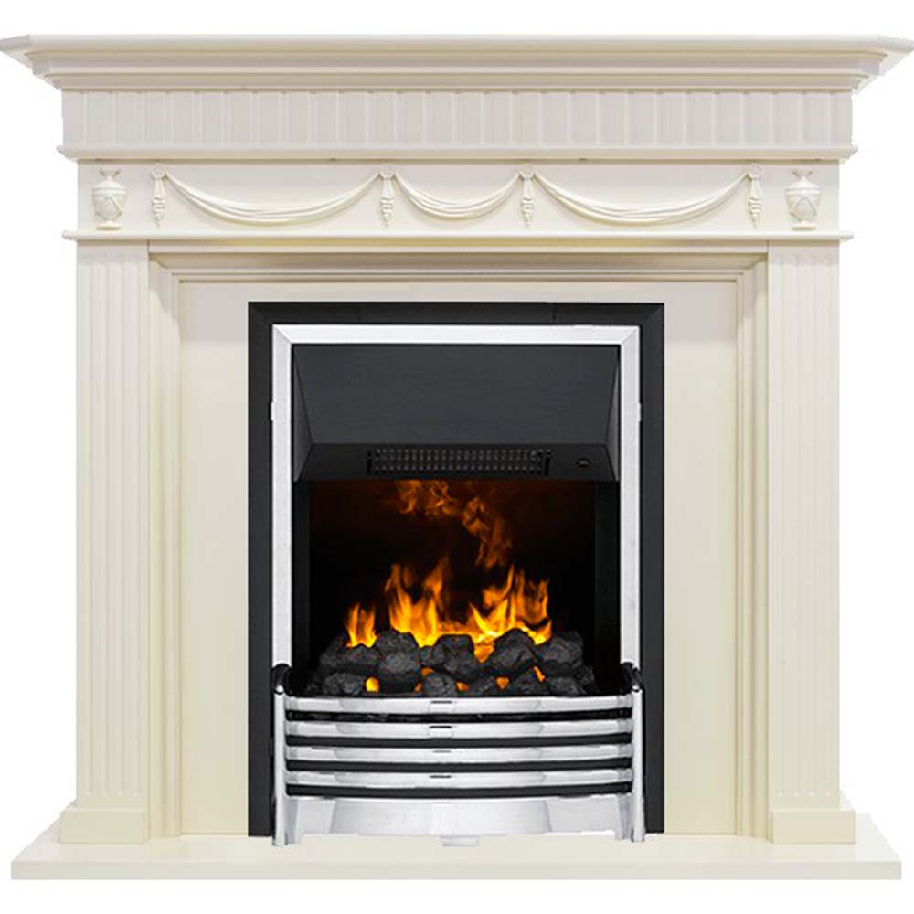 Каминокомплект Dimplex Corfu - Слоновая кость с очагом Flagstaff