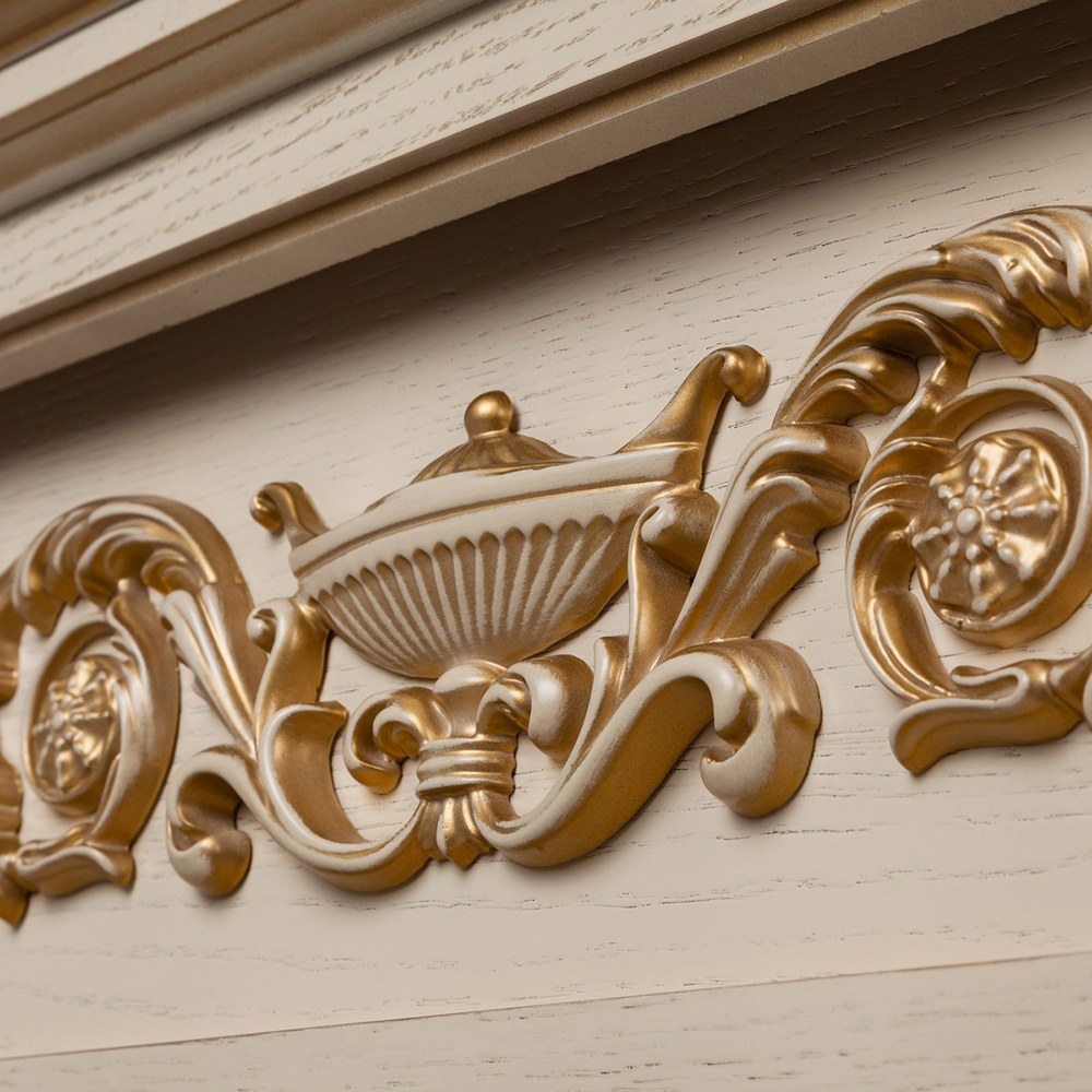 Электрокамин RealFlame  Leticia 26 WT-619G с очагом Moonblaze Deluxe Black