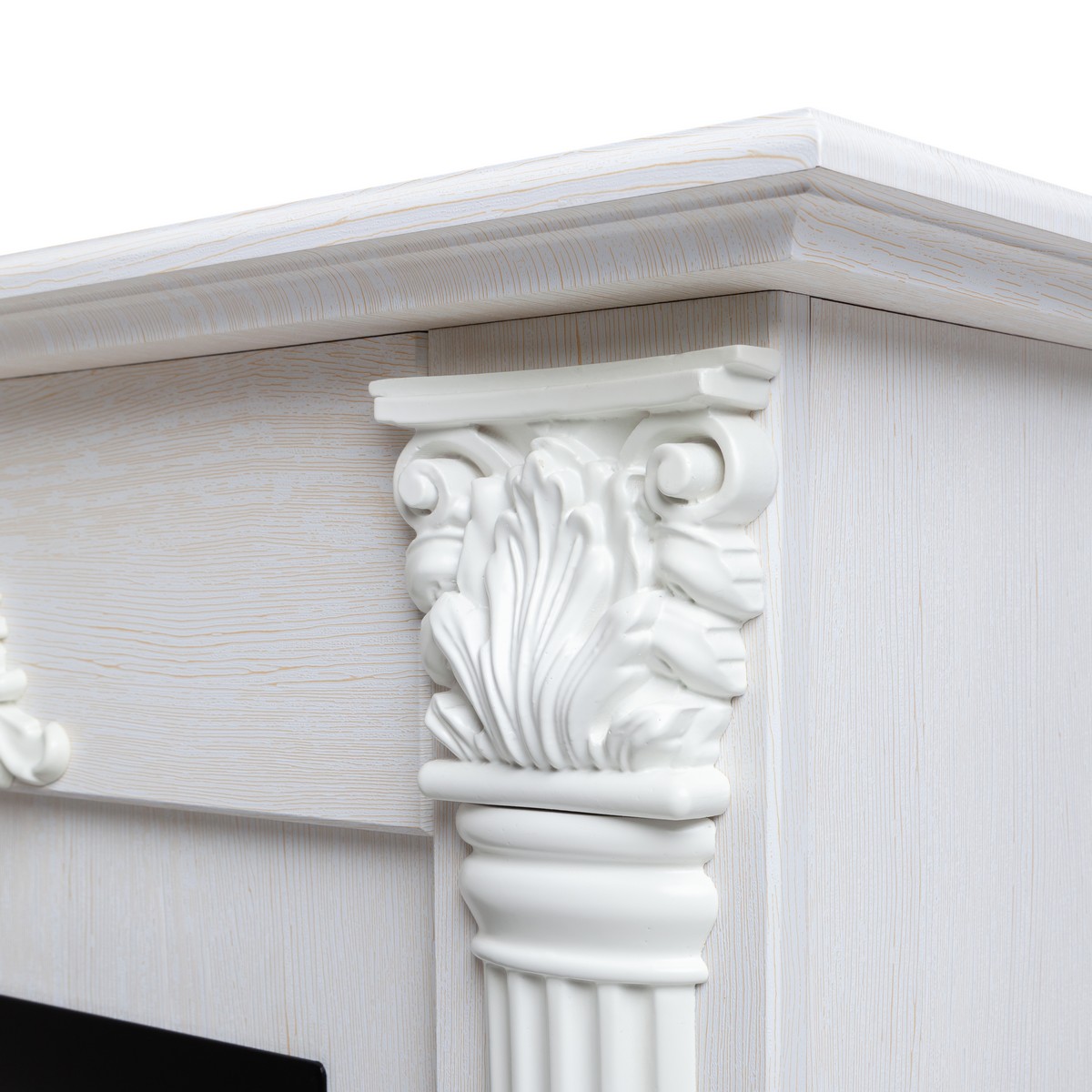 Электрокамин RealFlame  Stefania WT-F614 с очагом Majestic Lux Black