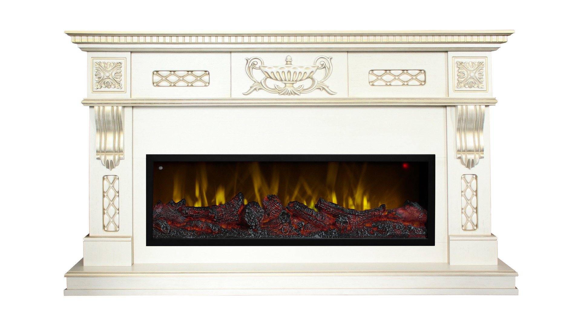 Электрокамин RealFlame  Corsica 42 WT с очагом Beverly 1000