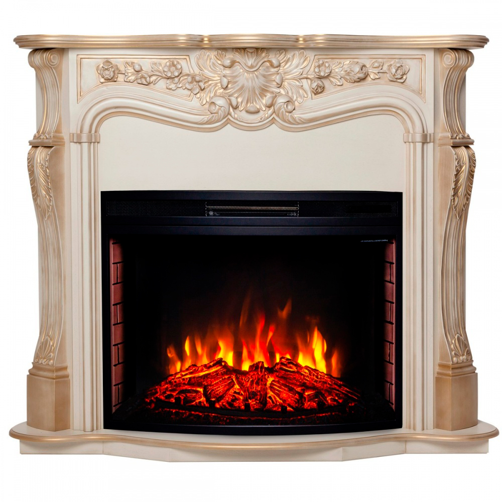 Электрокамин RealFlame  Ellada 33 WT с очагом Firespace 33