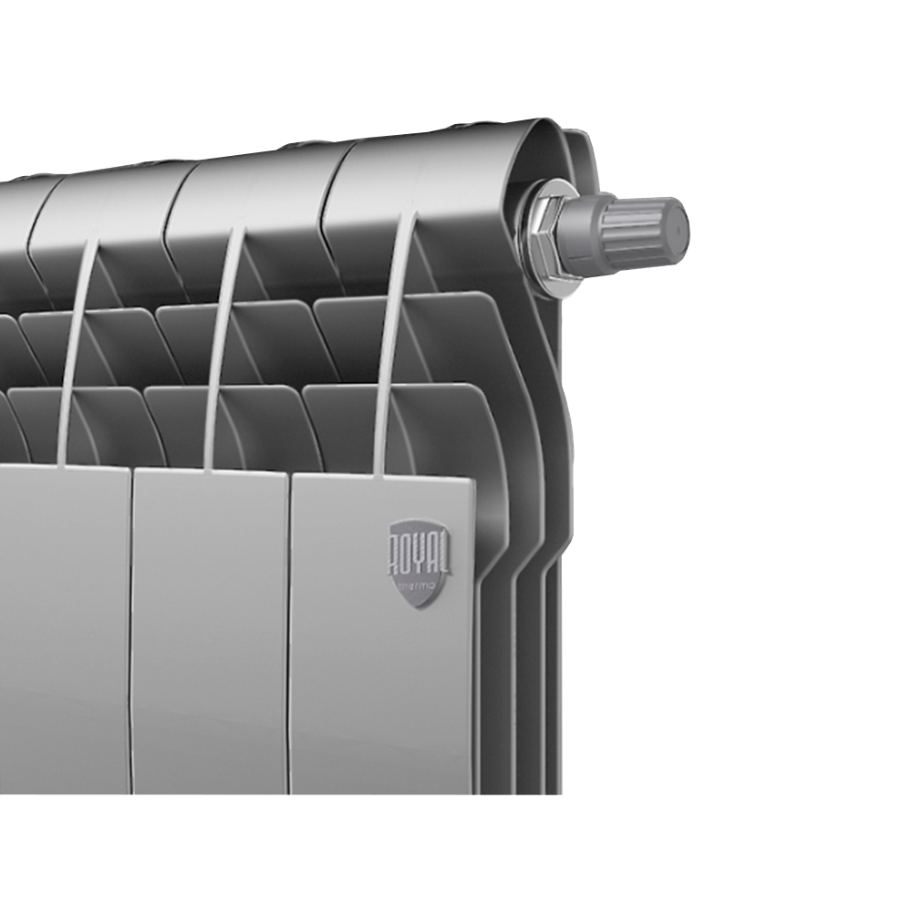 Радиатор Royal Thermo BiLiner 350 /Silver Satin VDR - 6 секц.