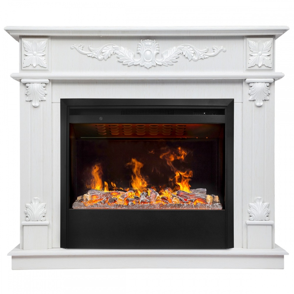 Электрокамин RealFlame Philadelphia 25,5/26 WT с очагом 3D Helios 26 SBG