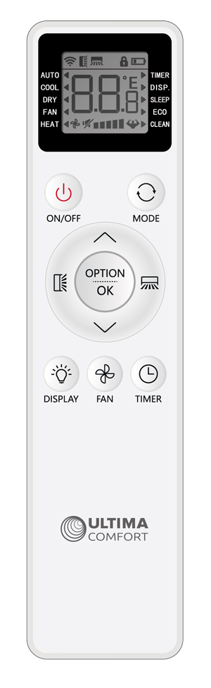 Настенная сплит-система Ultima Comfort ECLIPSE 2024 ECS-07PN