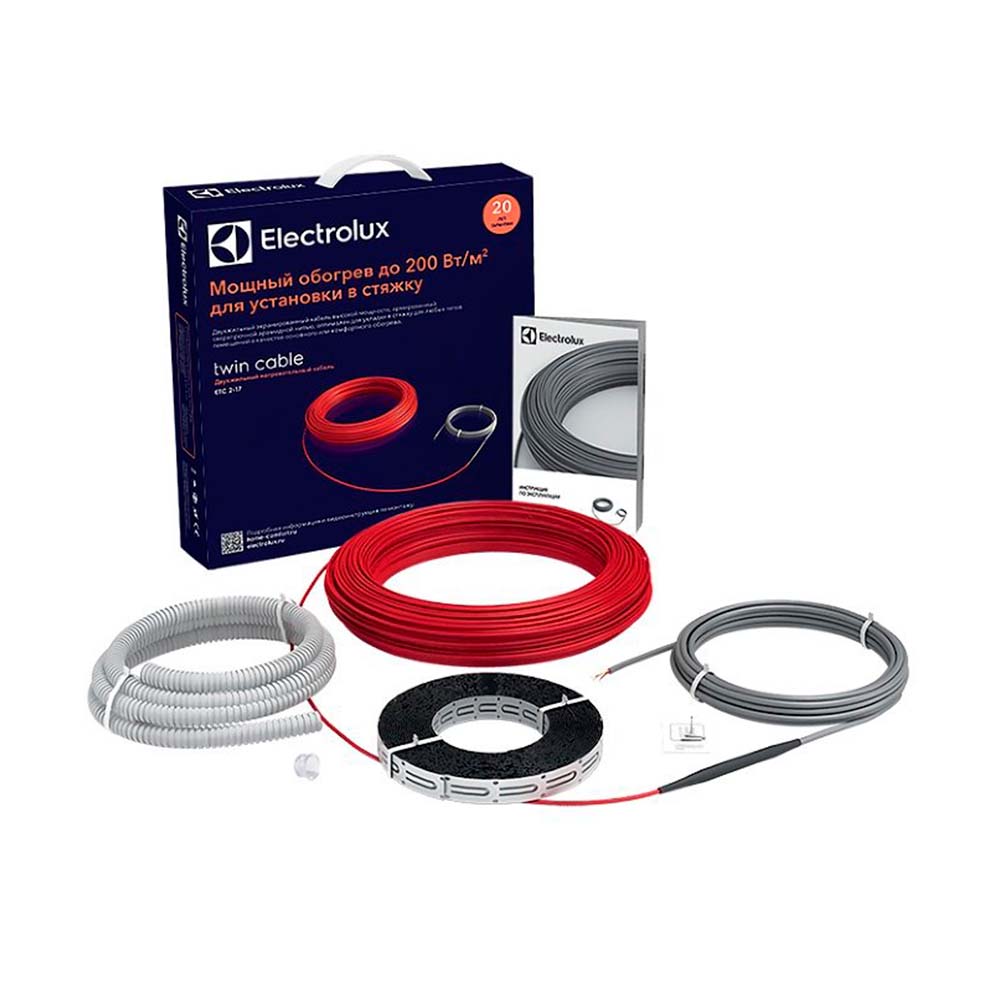 Комплект теплого пола Electrolux ETC 2-17-800 Twin Cable