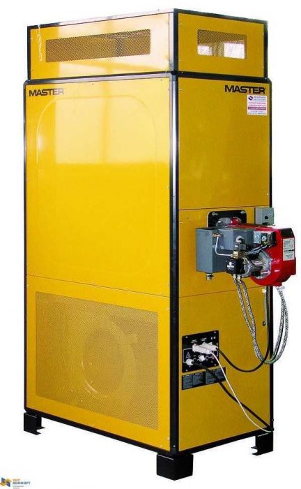 Тепловая пушка на отработанном масле Master BG 100 PW