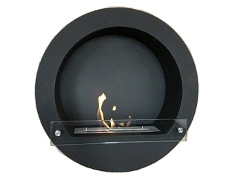 Биокамин настенный Zefire Enigma черный
