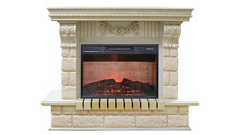 Электрокамин RealFlame  Gracia 25'5/24 WT с очагом Irvine 24