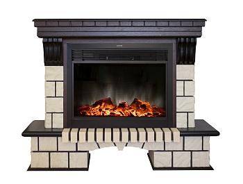 Электрокамин RealFlame Stone New 26 AO с Moonblaze Lux BL S