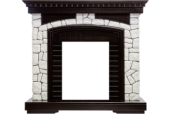 Портал Royal Flame  Glasgow - Венге / Белый