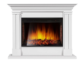 Каминокомплект Electrolux Castello 26/30 с очагом EFP/P-3020LS белый