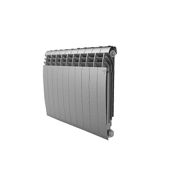 Радиатор алюминиевый Royal Thermo Biliner Alum 500 Silver Satin - 10 секц.