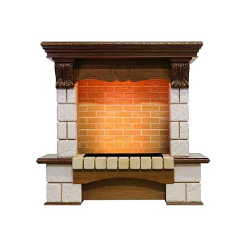 Портал Dimplex Pierre Luxe - Дуб / Шампань (Высота 1035мм)