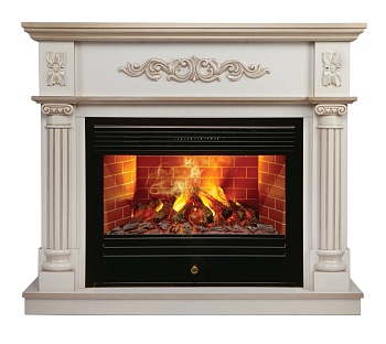 Электрокамин RealFlame  Silvia 26 WT с очагом Novara 26 3D