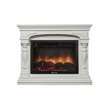 Каминокомплект Electrolux Perfetto R 26/30 с очагом EFP/P-3020LS шпон белый