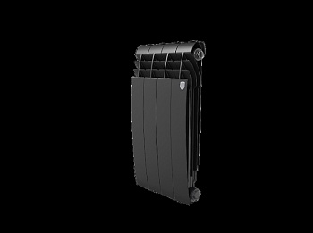 Радиатор алюминиевый Royal Thermo Biliner Alum 500 Noir Sable - 4 секц.