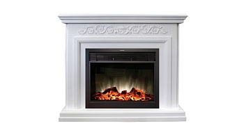 Электрокамин RealFlame  Leticia 26 WT-P511 с очагом MoonBlaze Lux BL S