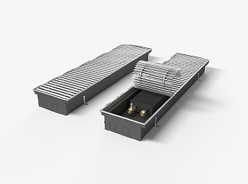 Конвектор внутрипольный без вентилятора Royal Thermo Atrium CL 110-250-2000