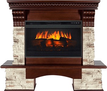 Каминокомплект Royal Flame  Aberdeen - Темный дуб с очагом Vision 26 EF LED 3D FX