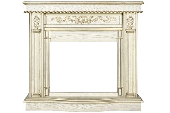 Портал Royal Flame  Cardinal - Белый дуб, патина золото