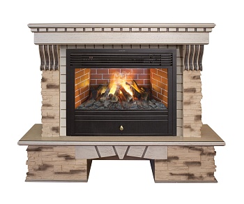 Электрокамин RealFlame Sorento WT с Novara 26 3D