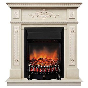 Электрокамин RealFlame  Lilian WT с Fobos Lux S Black