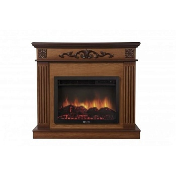 Каминокомплект Electrolux Noce 26/30 с очагом EFP/P-3020LS шпон орех