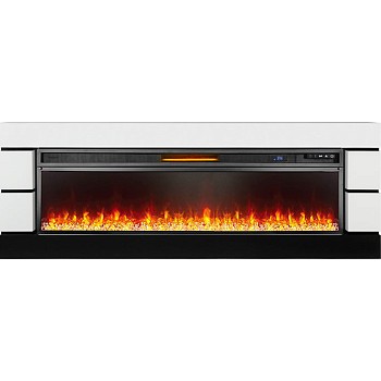 Каминокомплект Royal Flame  Modern - Белый с черным с очагом Vision 60 LED