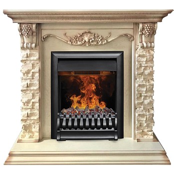 Электрокамин RealFlame  Patricia WT с очагом 3D Oregan