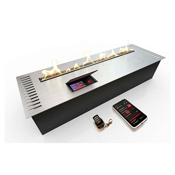 Автоматический биокамин ZeFire М 900 шлифованный с ДУ