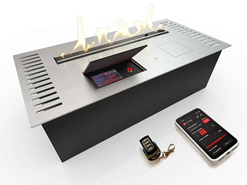 Автоматический биокамин ZeFire М 600 шлифованный с ДУ