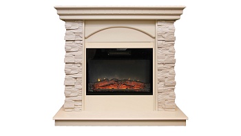 Электрокамин RealFlame  Elford WT с очагом Kendal 24