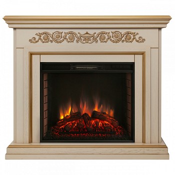 Электрокамин RealFlame Leticia 26 WT-619G с очагом Epsilon 26